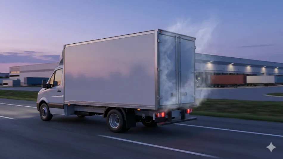 Wykorzystanie suchego lodu w transporcie żywności